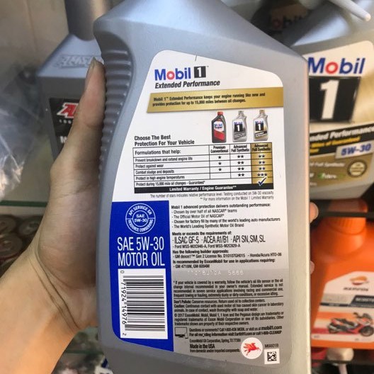 Nhớt Mobil 1 Gold Extended 5w30