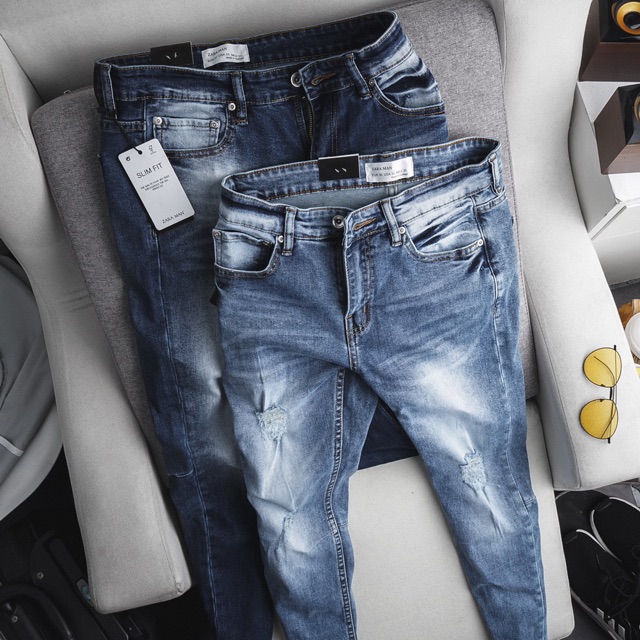 [Quà khi mua 2 SP] Quần jean nam ôm nhẹ 3 màu hàng xuất đẹp | BigBuy360 - bigbuy360.vn