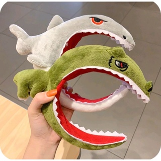 🦈Bờm cá mập ngoạm đầu siêu đáng iu 💕