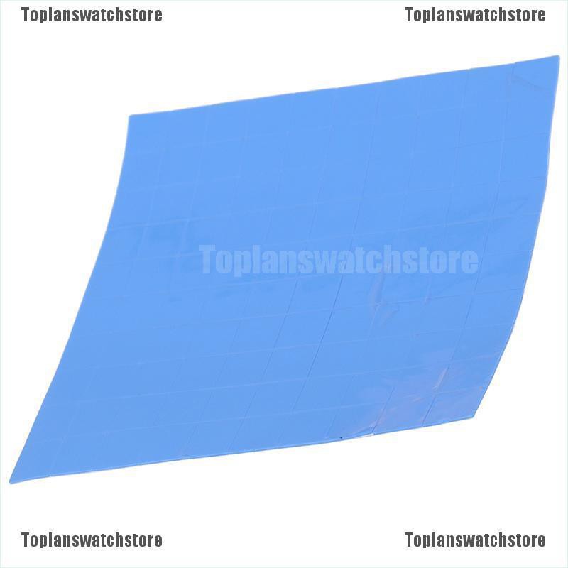 Set 100 Miếng Đệm Tản Nhiệt CPU GPU 10 * 10 * 1mm Bằng Silicon
