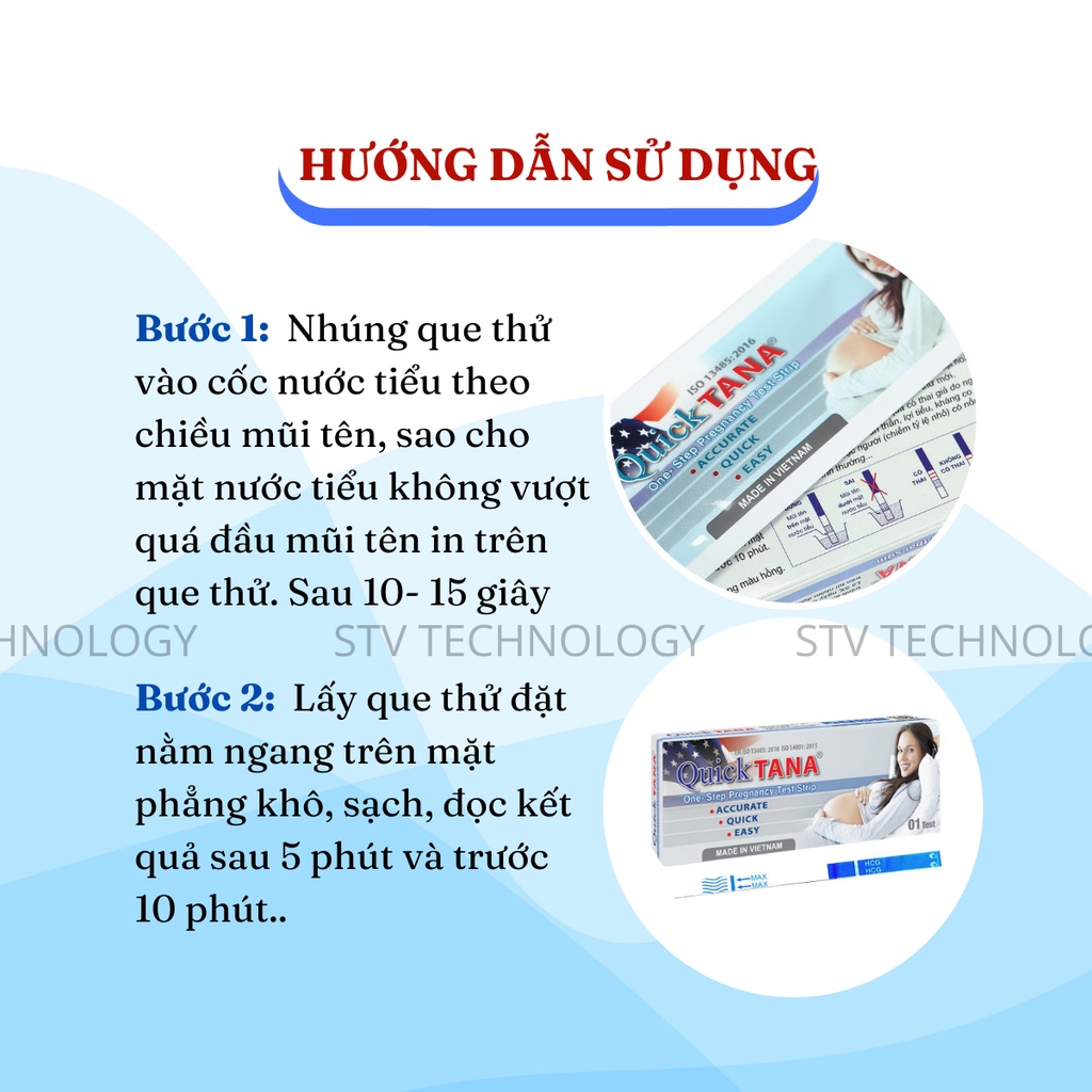 Que thử thai sớm quicktana 5mm, nhanh, chính xác - ảnh sản phẩm 5