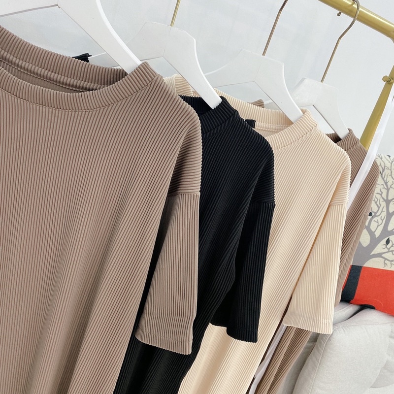 Váy Suông Nữ Dáng Dài Tăm Nhung Mát