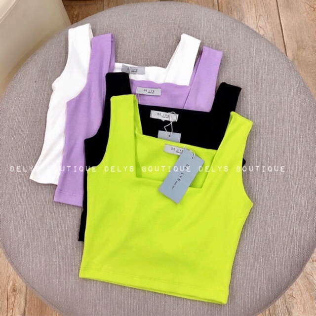 Áo Croptop hai dây