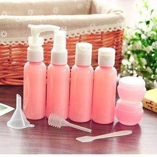 Bộ Chiết Mỹ Phẩm Du Lịch 9 Món