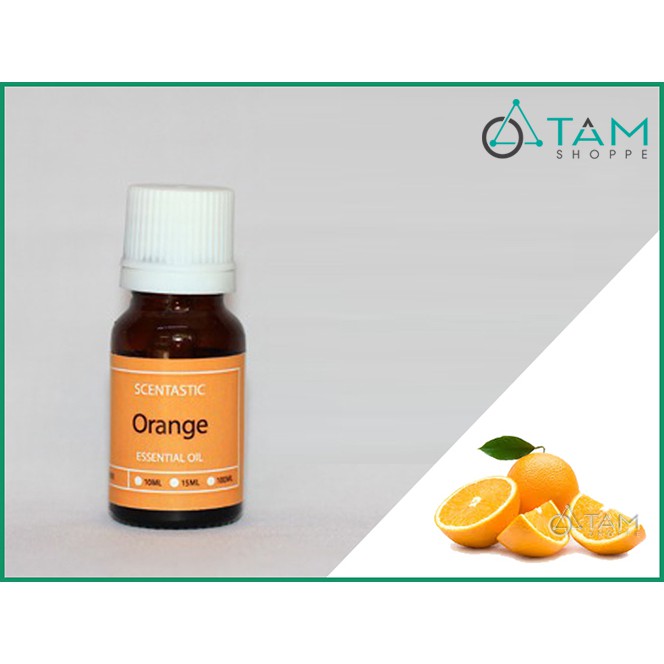 [NGUYÊN CHẤT 100%] Tinh dầu cam Organic 100% SCENTASTIC TAN