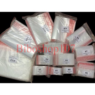 Túi zip sọc đỏ - Túi zipper hàng chất lượng