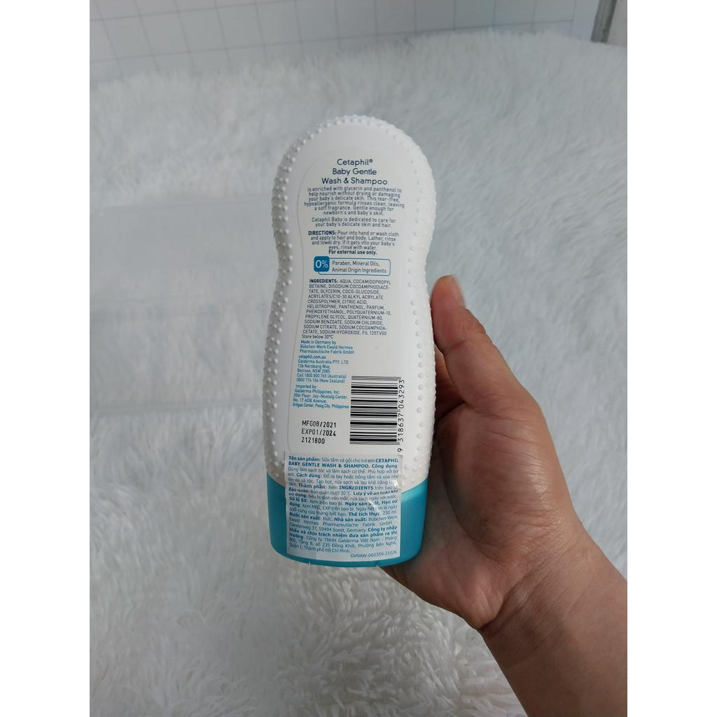 Tắm gội toàn thân cho bé Cetaphil 230ml