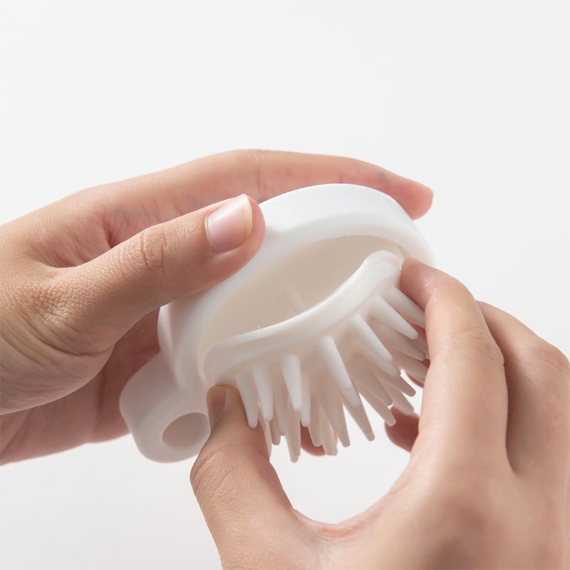 Lược gội đầu silicon, lược giúp massage da đầu, ngăn ngừa rụng tóc - cocochang