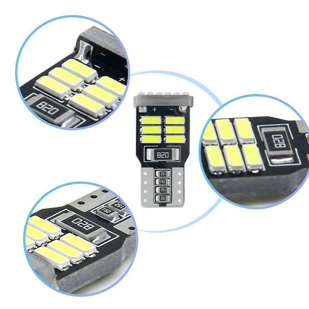 Set 2 Đèn LED COB 4014 18SMD Siêu Sáng Gắn Biển Số Xe Ô Tô