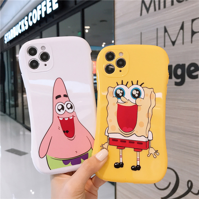 IPHONE Ốp Lưng Chống Sốc In Hình Spongebob Cho Iphone12 Pro Max 12mini Iphone11 Pro Max Xr Xsmax 7plus 6splus Se2020 | BigBuy360 - bigbuy360.vn