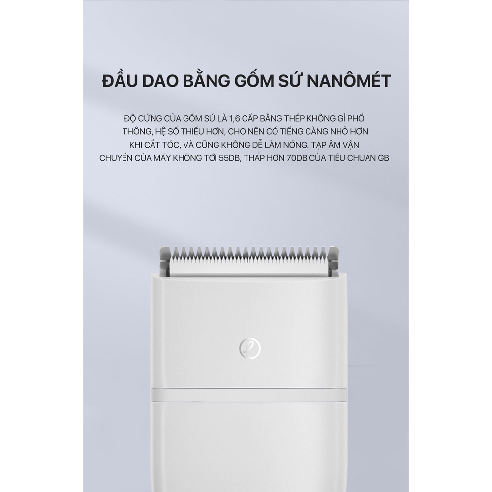 Tông đơ cắt tóc Xiaomi Enchen Boost 2 Thiết kế lược định vị khóa an toàn