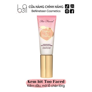 Kem Lót Too Faced Primed & Peachy Cooling Matte Perfecting Primer