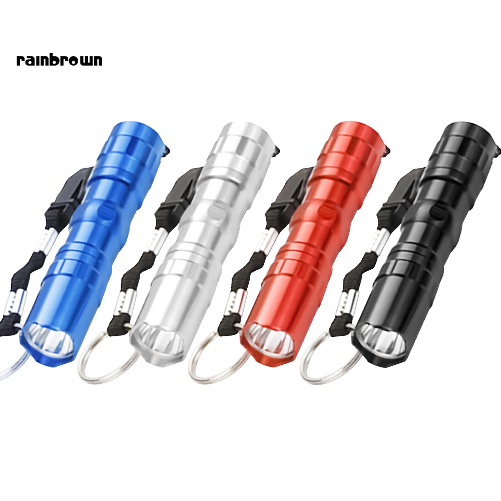 /RB/  Outdoor Portable Aluminium Alloy Super Bright Flashlight LED Torch Light Lamp