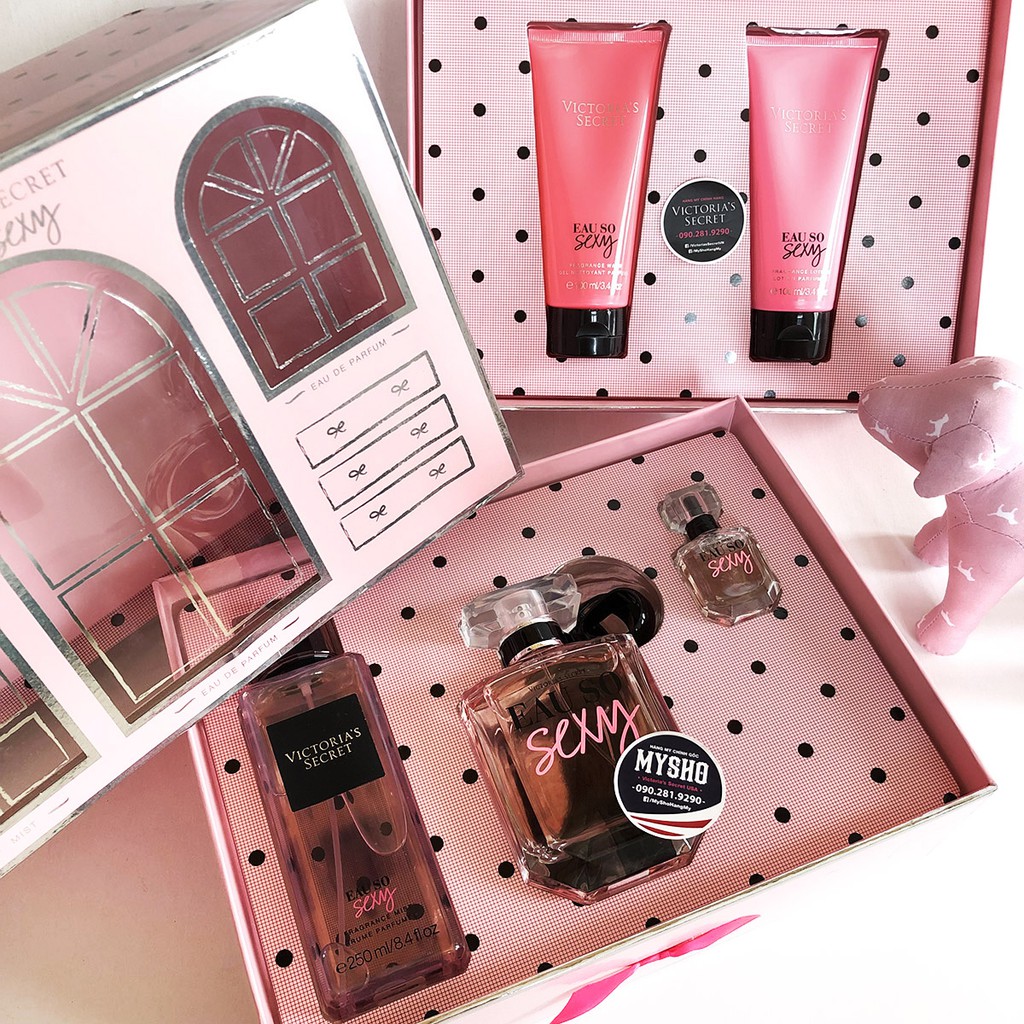 [Bộ 100ml tách sét không hộp] Bộ 100ml Nước hoa Eau So Sexy - Quà tặng sang trọng và đẳng cấp đến từ thương hiệu VS USA
