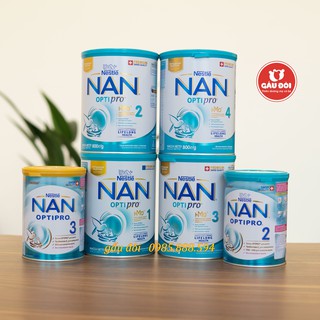 Sữa bột Nan Nga Vị nhạt mát hỗ trợ hệ tiêu hóa cho bé hộp 400gr