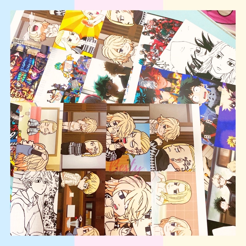 In Sticker theo yêu cầu - Sticker Anime in theo yêu cầu - In ảnh sticker theo cầu A4 A5 - My Hero Academia