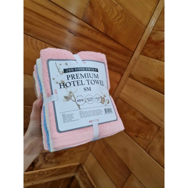 Sét 6 khăn tắm xuất dư, kt 40*80. Sợi cotton mềm mịn, thấm nước