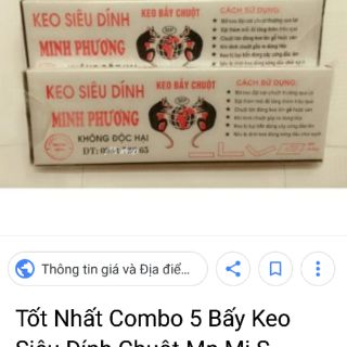 băng keo dính chuột - siêu dính bắt hết chuột