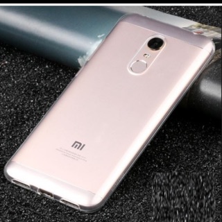Ốp lưng dẻo silicon trong suốt cho xiaomi redmi 5 plus tặng kính cường lực