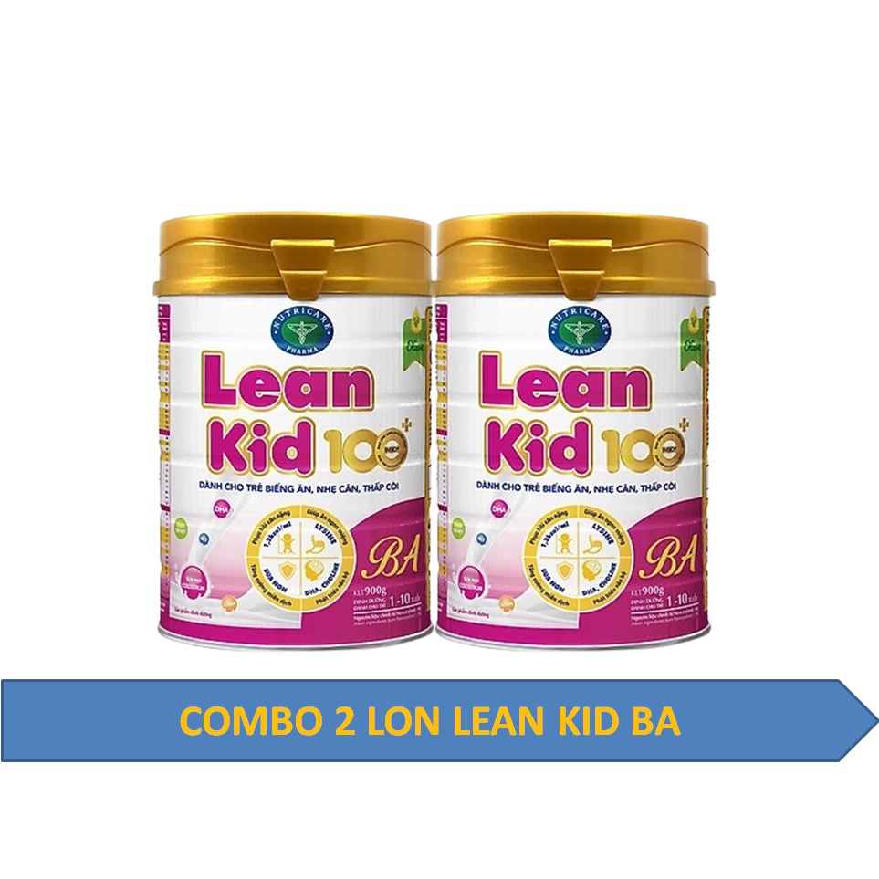 Sữa bột Nutricare Leankid BA