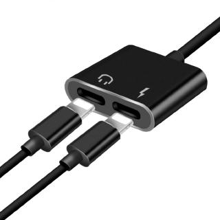 Dây cáp sạc nhanh chuyển đổi âm thanh 2 trong 1 mini cho IOS 10.3
