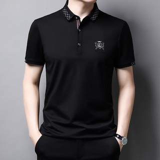 Áo phông polo cổ sọc sang trọng co dãn 4 chiều pl01x
