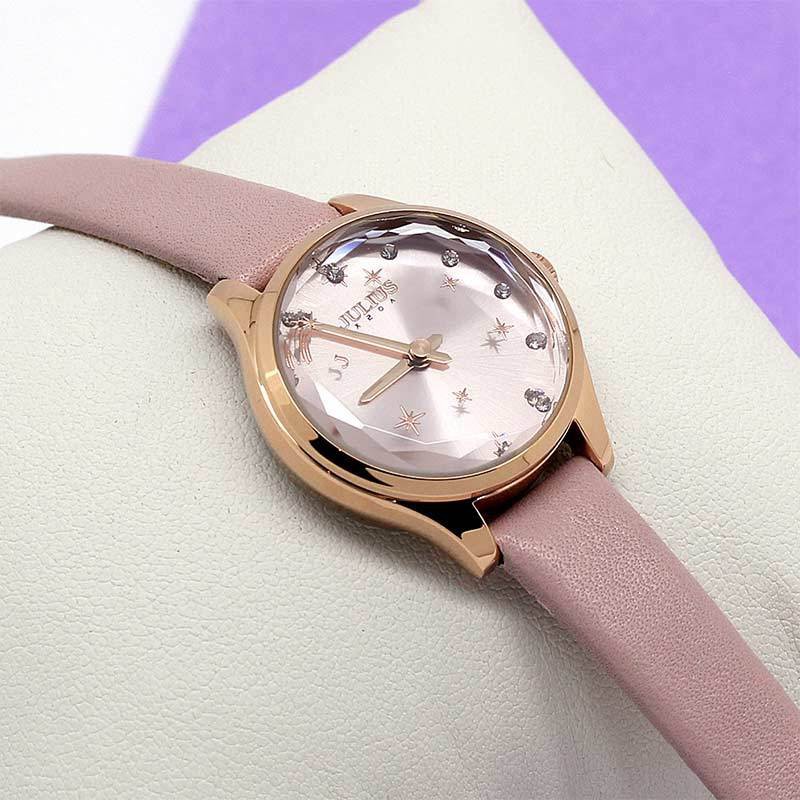 Đồng hồ Nữ Julius JA-1177 dây da | Julius Official