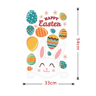 Miếng Dán Tường Tự Dính Happy Easter
