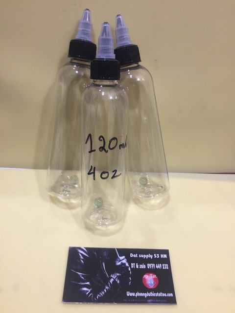 Lọ pha mực có bi lắc 120ml hay 4oz
