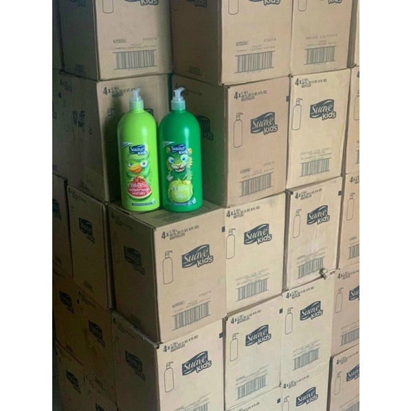 Sữa Tắm Gội 3in1 SUAVE KID 1.18L #MỸ