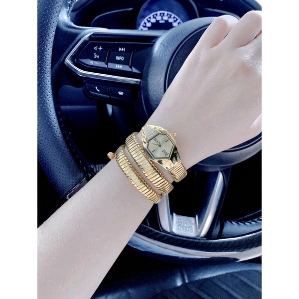 Đồng Hồ Nữ Just Cavalli Quấn Hai Vòng Cao Cấp MTW-13
