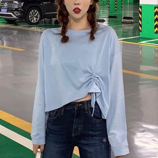 Áo Croptop Cổ Tròn Thiết Kế Thanh Lịch