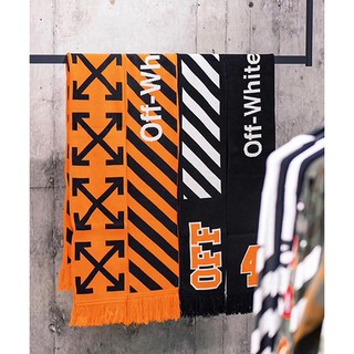Khăn Quàng Cổ Len Nam Nữ Off White Scarf