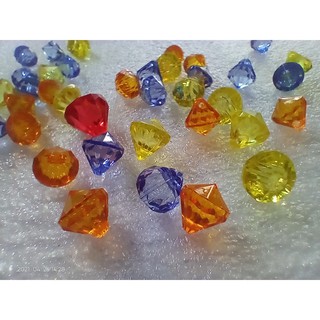 100G Hạt Kim Cương nhựa giả phale 8-10mm loại tốt