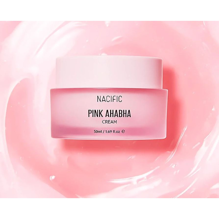 Kem Dưỡng Cấp Ẩm, Làm Sáng Da NACIFIC Pink AHABHA Cream 50ml