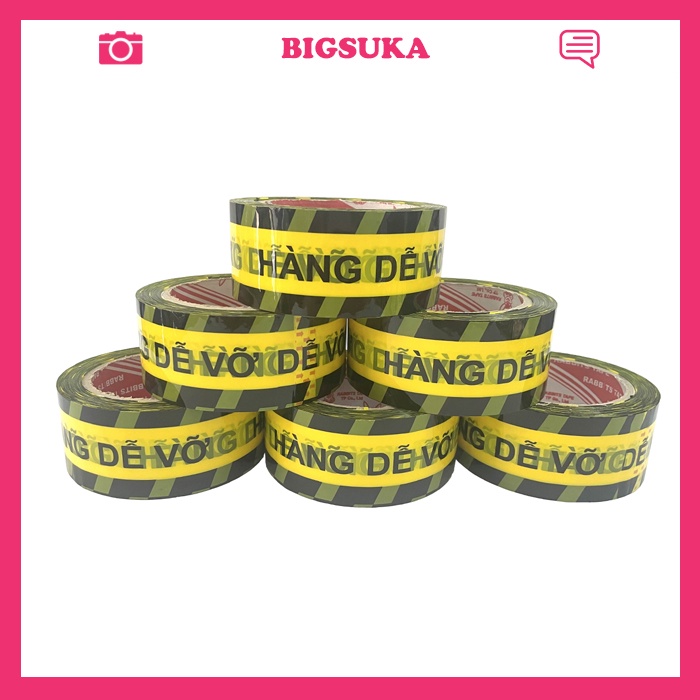 Băng keo Hàng Dễ Vỡ 4.8cm, độ dính 50 BIGSUKA