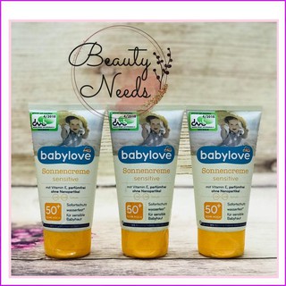 (đủ bill) Kem chống nắng trẻ em  babylove 75 ml hàng Đức