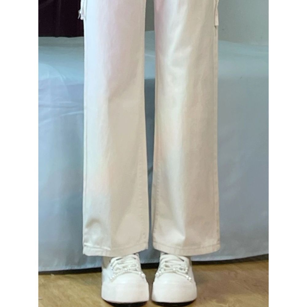 Quần Jeans Nữ Ống Rộng Lưng Cao Thời Trang Mùa Thu Hàng Mới Với 100 Mẫu Mã Đa Dạng