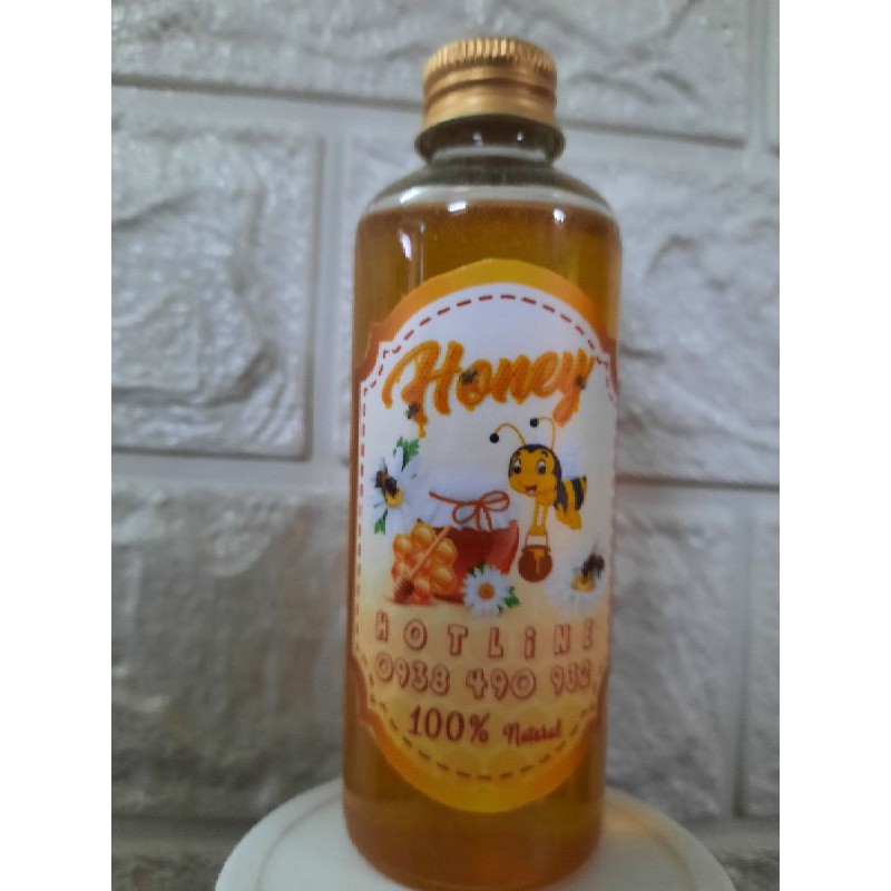 Mật ong nguyên chất hoa cafe chai 100ml, 500ml dưỡng da, uống (đền 10 lần nếu là mật giả)