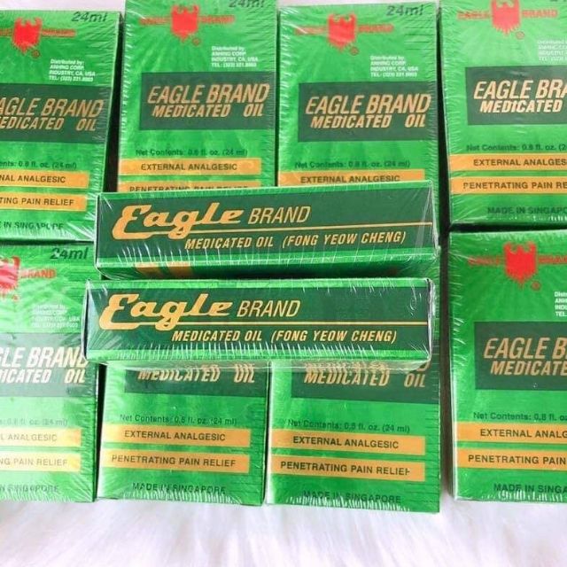 Dầu gió xanh Eagle hàng Mỹ