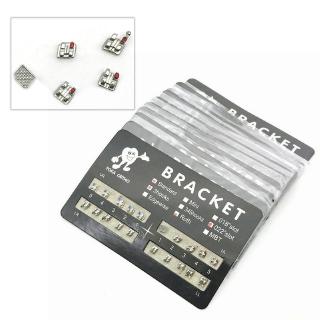 10 PACKS Metal Dental Teeth Orthodontics Bracket Braces Standard Roth 3 Hook
