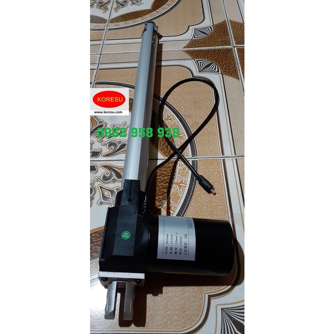 Xi lanh điện DC12v, LX600, Tốc Độ 5mm/s đến 30MM/S.