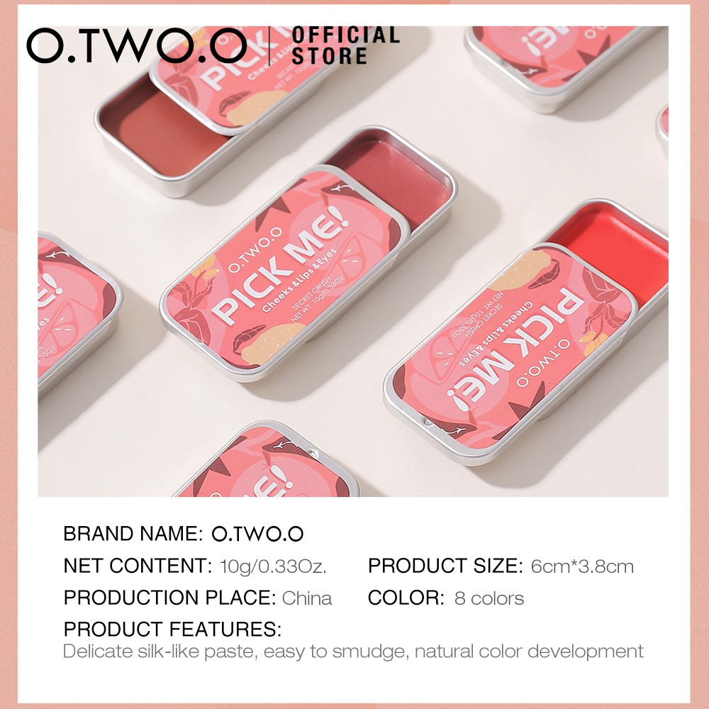 (Hàng Mới Về) Bộ Mỹ Phẩm Trang Điểm Đa Năng 3 Trong 1 Hiệu O.Two.O | BigBuy360 - bigbuy360.vn