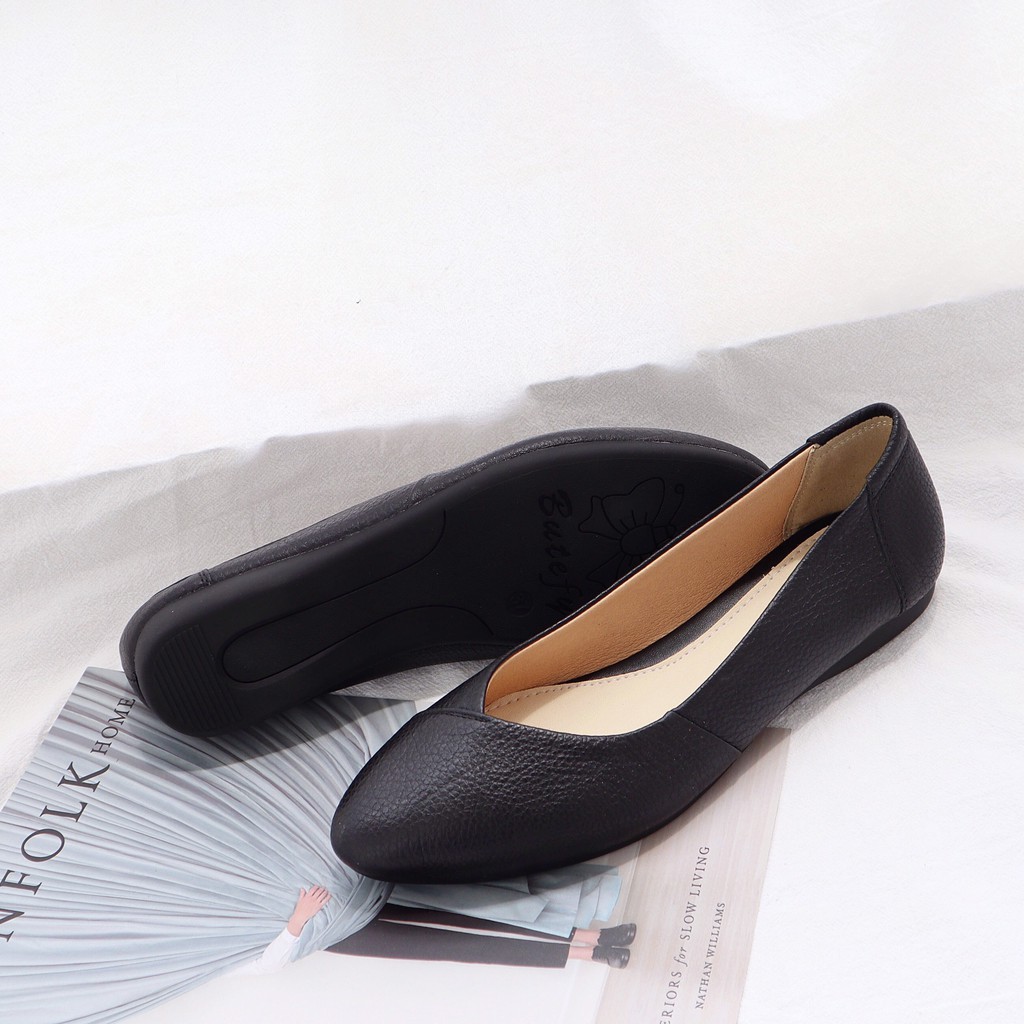 Giày búp bê đế bằng da thật 1122 | BigBuy360 - bigbuy360.vn