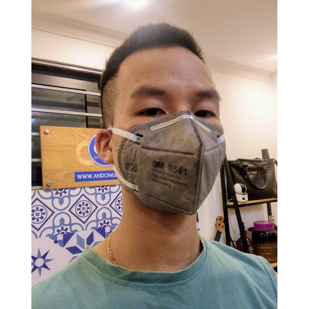 1 Chiếc Khẩu trang than hoạt tính 3M 9541 KN95 AS/ANZS P2 | BigBuy360 - bigbuy360.vn