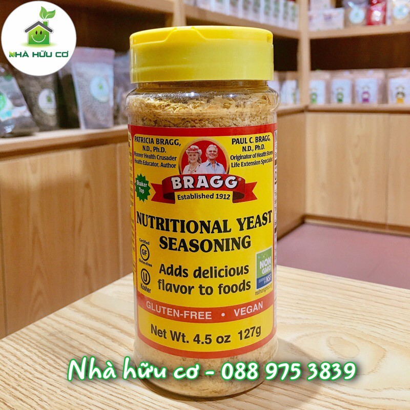 Nấm men dinh dưỡng Bragg Nutritional Yeast Seasoning 127 gr - Date : 8/2022 | BigBuy360 - bigbuy360.vn