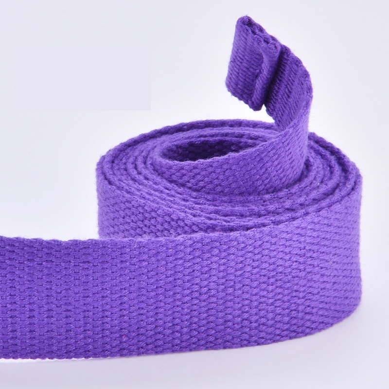 Dây Đai Tập Yoga Giãn Cơ Sợi Cotton Hỗ Trợ Tập Động Tác Khó, Dây Tập Yoga Loại 1 Dài 1,83m Tăng Dẻo Dai Cơ Thể