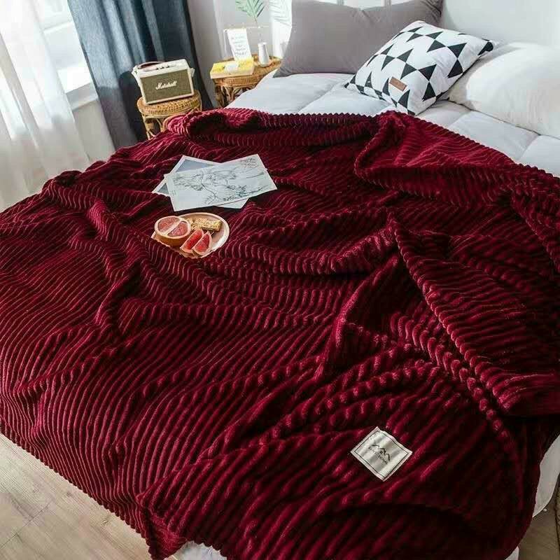 CHĂN NỈ NHUNG TĂM HÀNG ĐẸP SIZE 2M×2M3