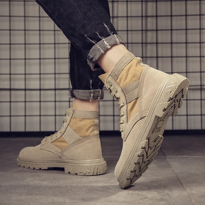 CHELSEA Giày Boot Nam Cổ Ngắn Thời Trang Hàn Quốc | BigBuy360 - bigbuy360.vn