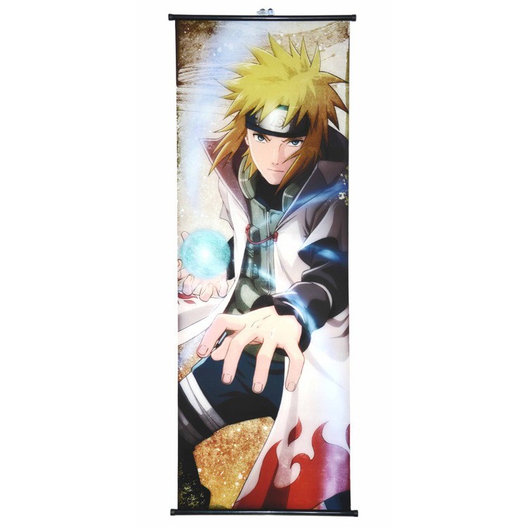 Poster vải anime Minato 45x125 - Naruto - tranh vải